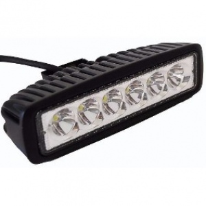 Luz LED de Trabajo Rectangular 18W